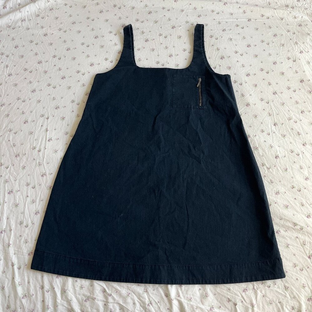 Oak + Fort Black Mini A Line Tank Dress XS Great Condition Designer Inspired XS
